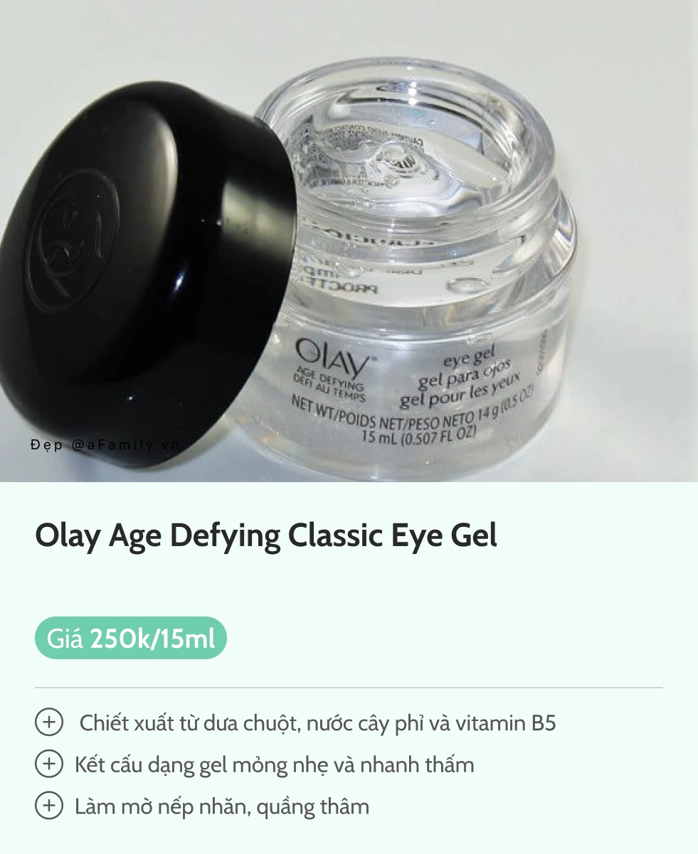 Women in addition to 30 need to "pocket" 5 eye creams from 200k to fly wrinkles, dark circles