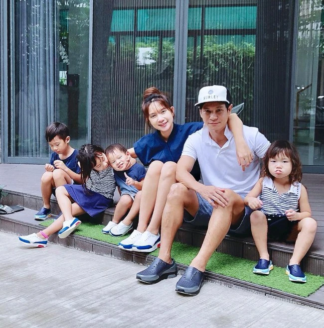 Entering the age of U40 and through 4 births, Ly Hai's wife is still as beautiful as her unmarried girl thanks to the secrets.